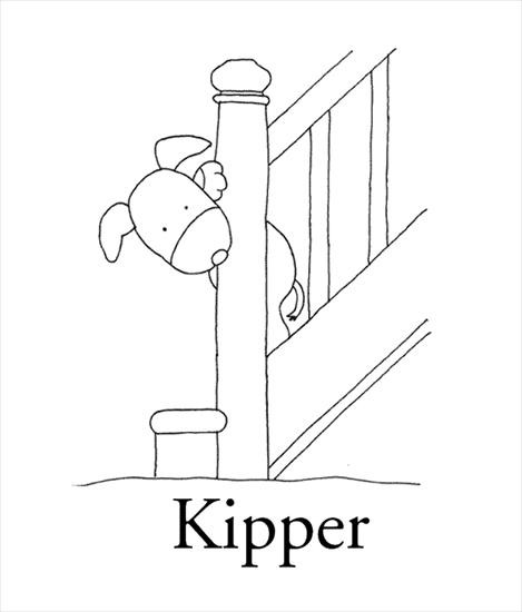 KOLOROWANKI DO DRUKU - KIPPER - kipper_cp_stairs.gif