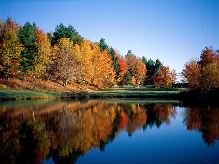 jesienne - Autumn Reflections, Vermont - 1600x1200 - ID 124.jpg